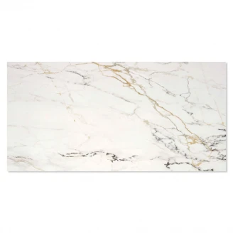 Marmor Gulvflis <strong>Chamblet</strong>  Hvit Polert 60x120 cm